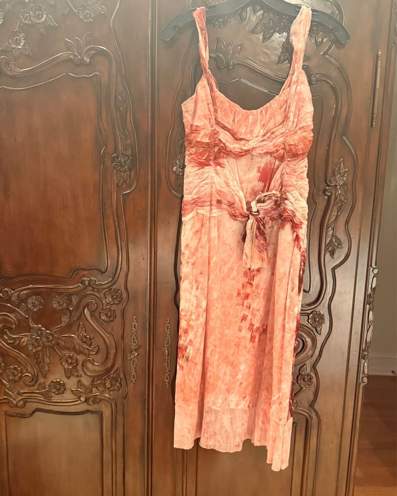 Pink Prada Dress Size Small - Image 1