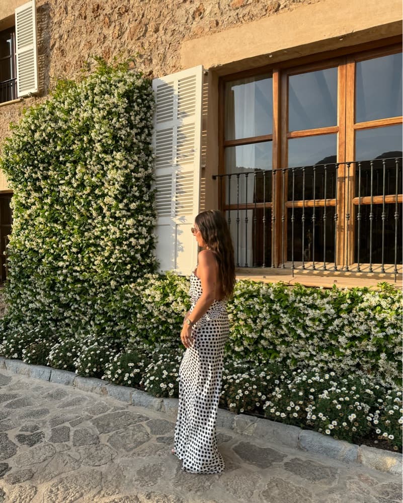 Polka Dot Maxi Dress - Image 3