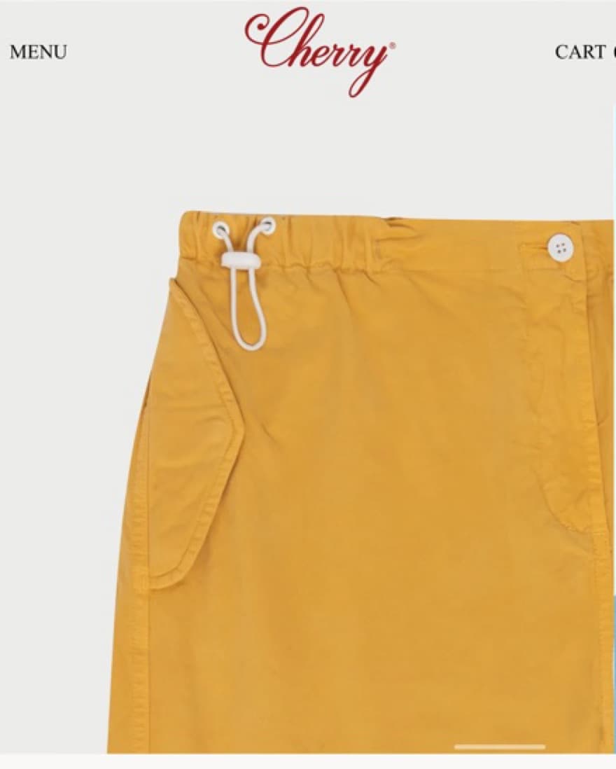 Cherry Yellow Sunflower Cargo Pants  - Image 4