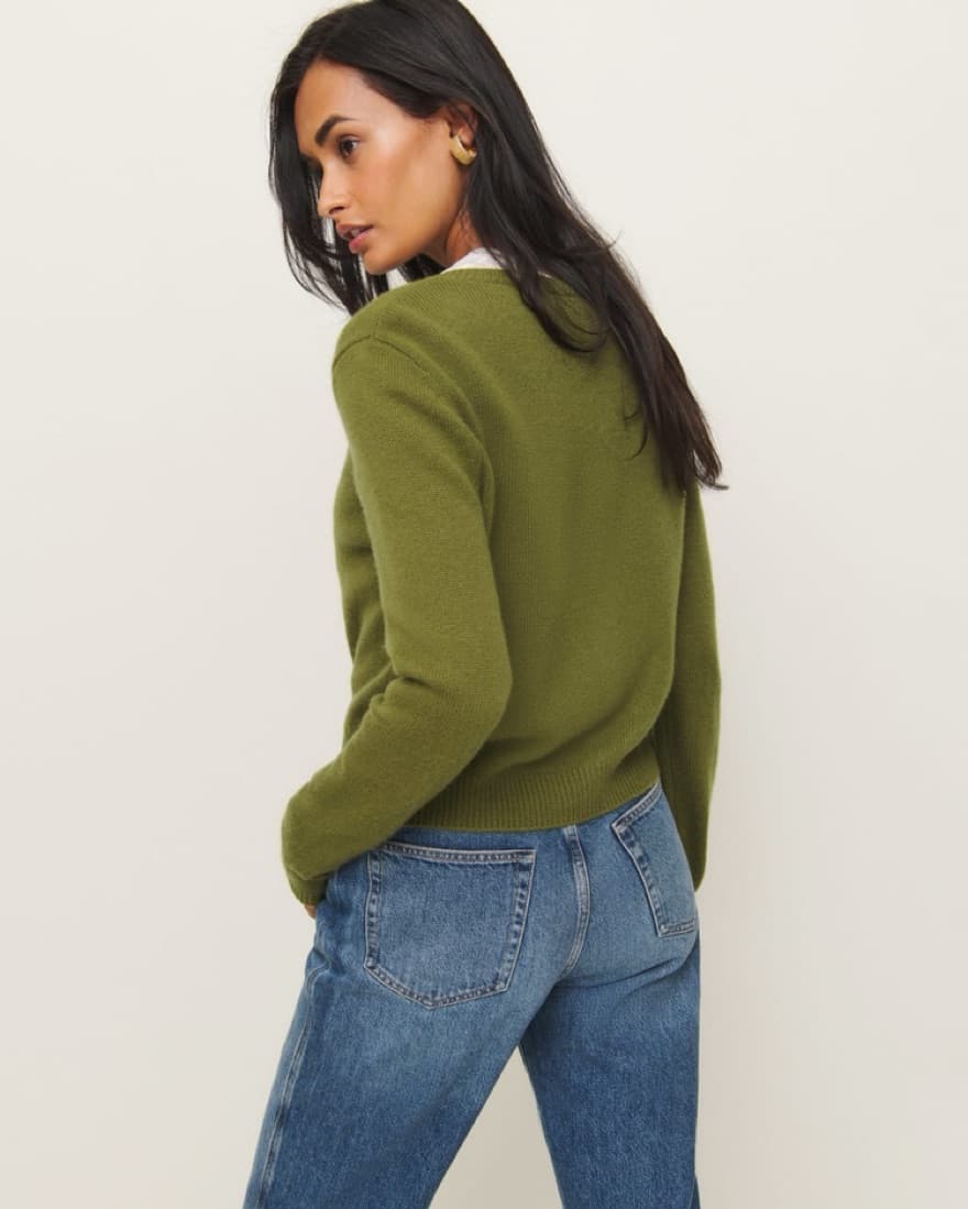 Reformation Clara Cashmere Cardigan - Image 3
