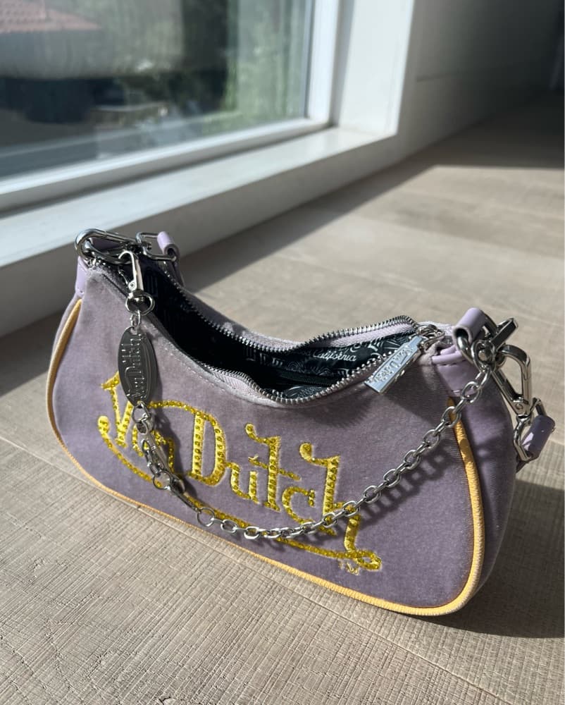 Von Dutch Stylish Lavender Crossbody Bag - Image 5