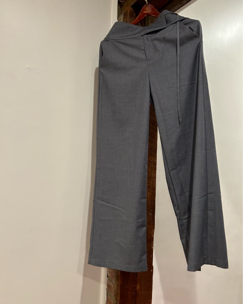 Chic Gray Slack Pant - Image 3