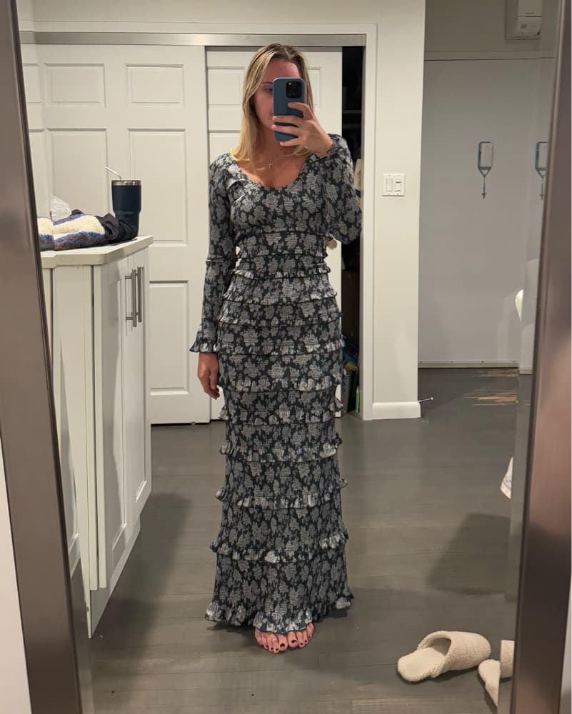 V. Chapman Lanie Long Sleeve Maxi Dress - Image 4