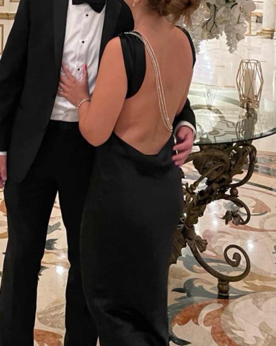 The Bar Pierre Gown In Black - Image 4