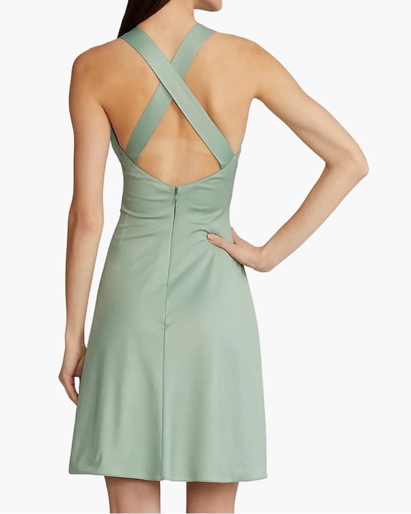 $1990 Ralph Lauren Purple Label WrapDres - Image 5