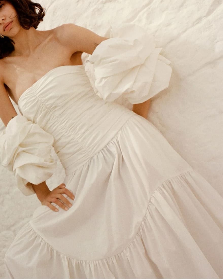 Shona Joy Maxi Dress - Ivory  - Image 5