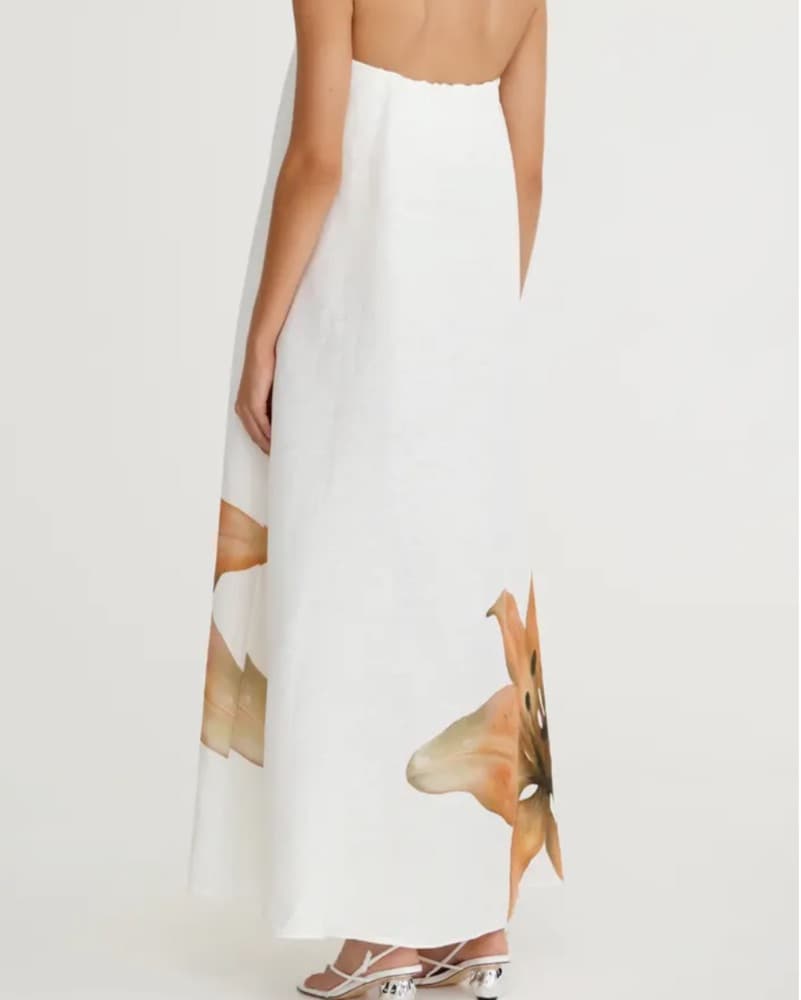 Signifcant Other Linen Maxi Dress - Image 3