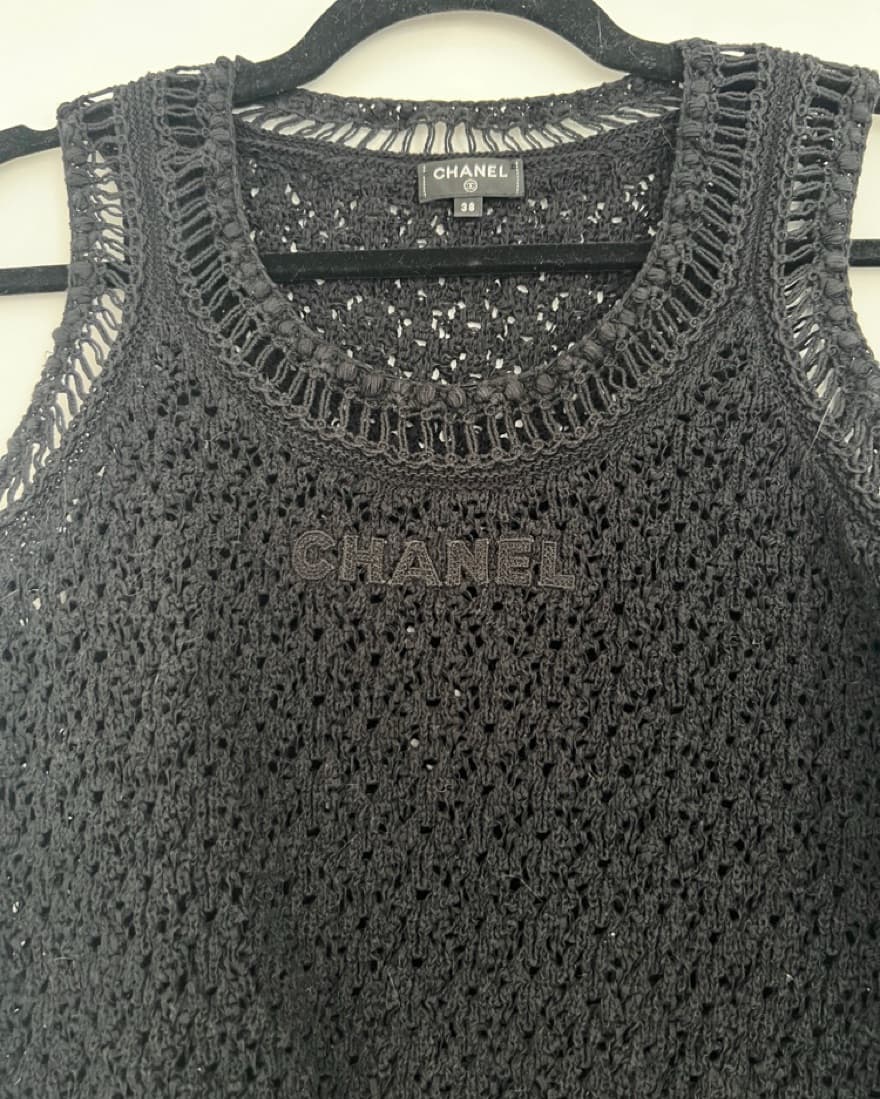 Chanel 2020 Crochet Tank - Image 1