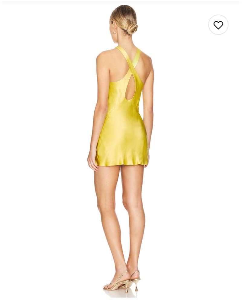 Sofia Cross Front Cut Out Mini Dress - Image 3