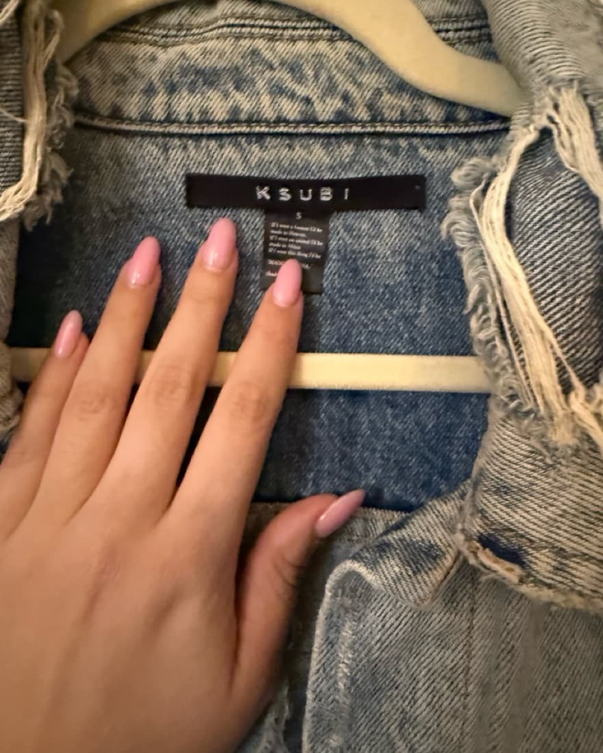 Distressed Denim Jacket  - Image 3