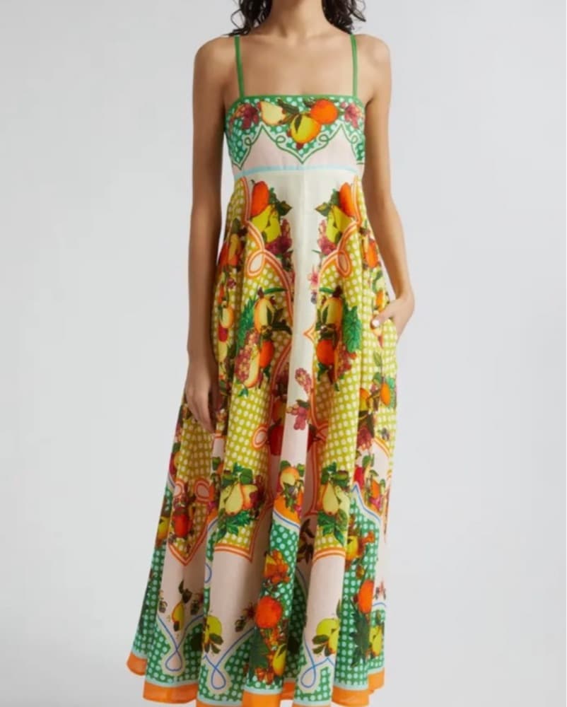 Alemais Lemonis Linen Maxi Dress - Image 2