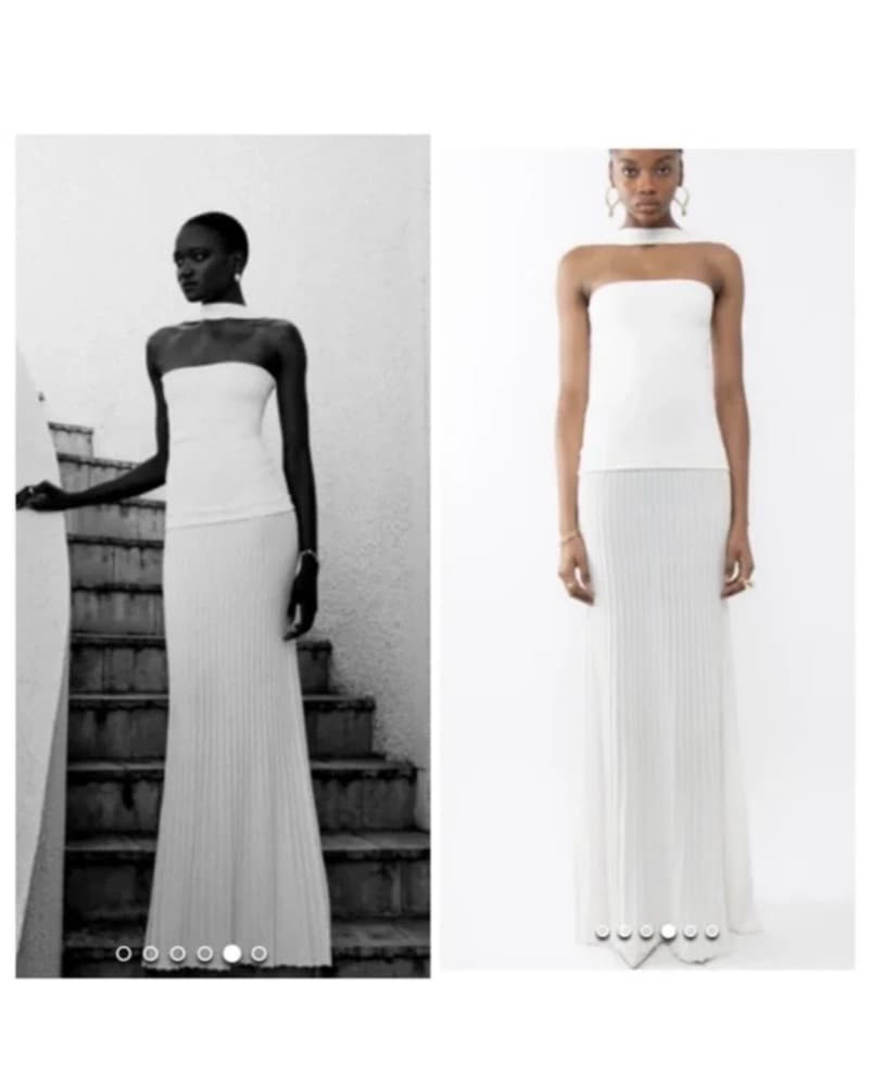 Arakki White Maxi Dress - Image 2