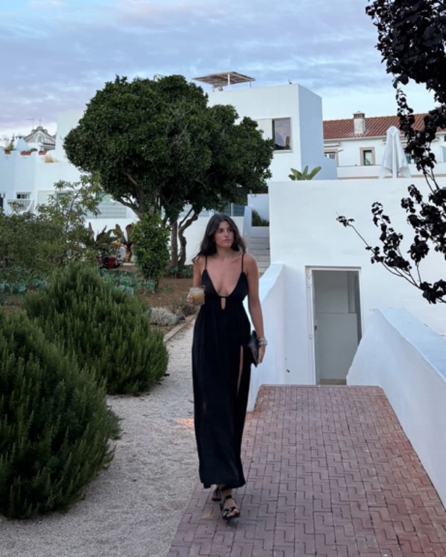 Black Maxi Dress  - Image 1
