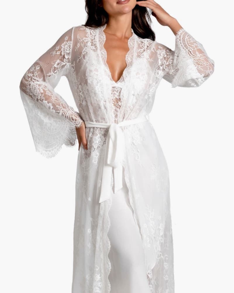 Lace Robe from In Bloom by Jonquil - Image 2