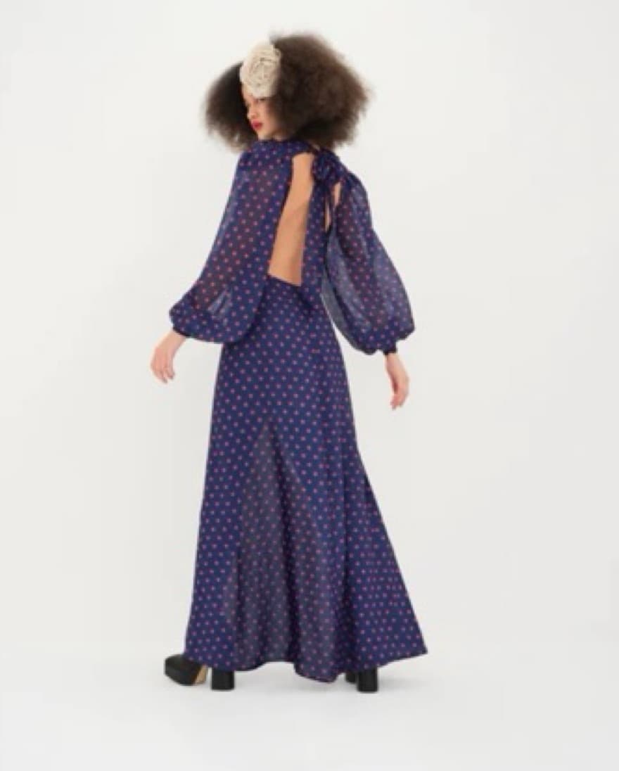 For Love & Lemons Polka Dot Maxi Dress - Image 2