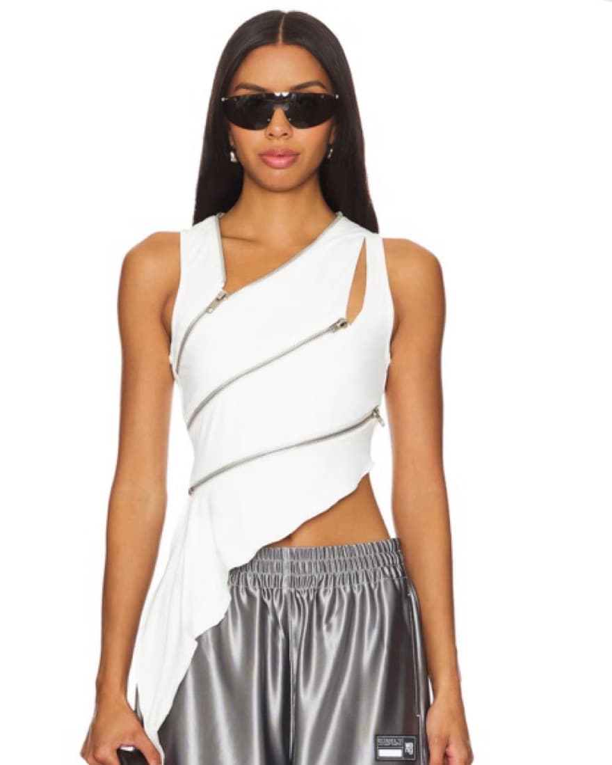 Addison Top in White BY.DYLN - Image 1