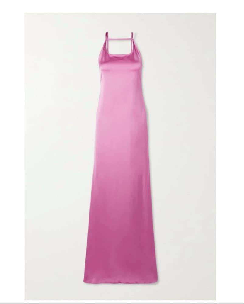Jacquemus Mentalo Satin Gown - Image 3