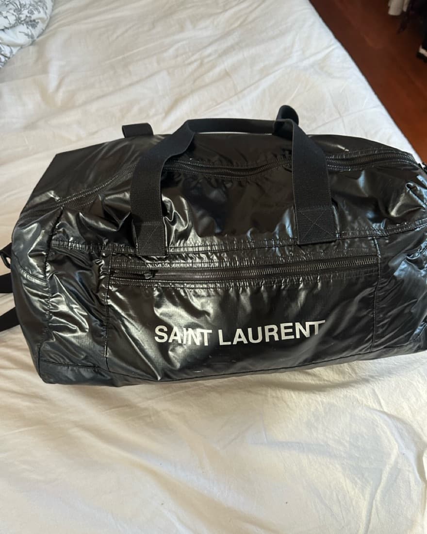 Saint Laurent YSL NUXX Nylon Duffle Bag - Image 4