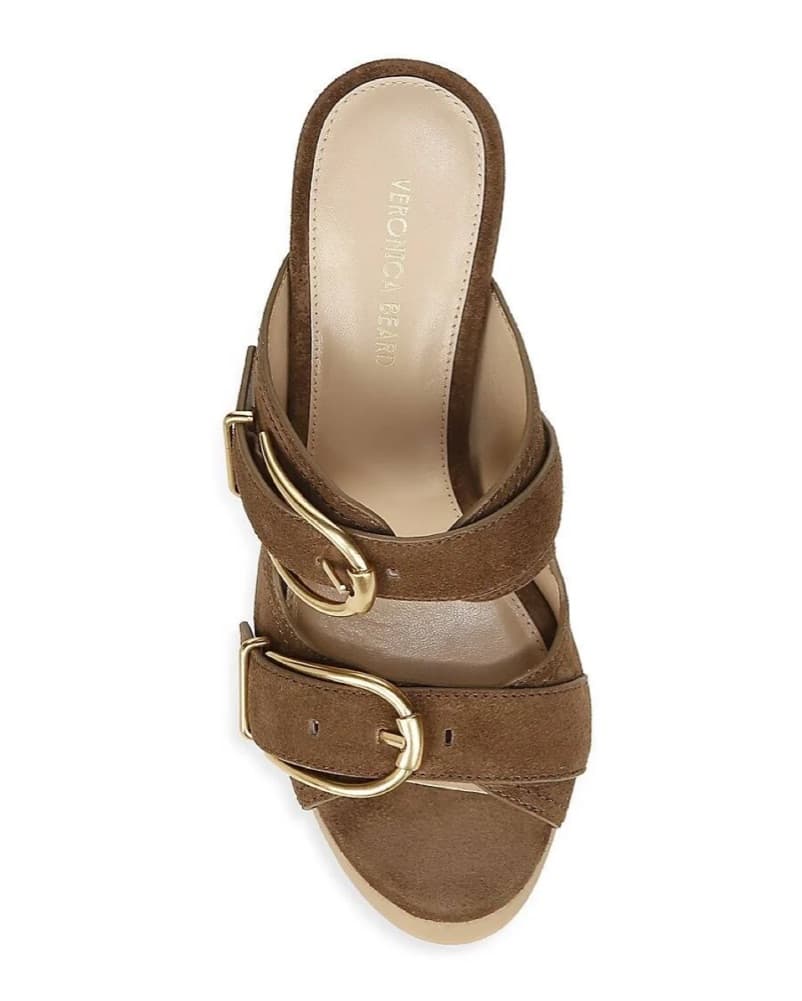 Veronica Beard ‘Garrick’ Buckle Platform - Image 3