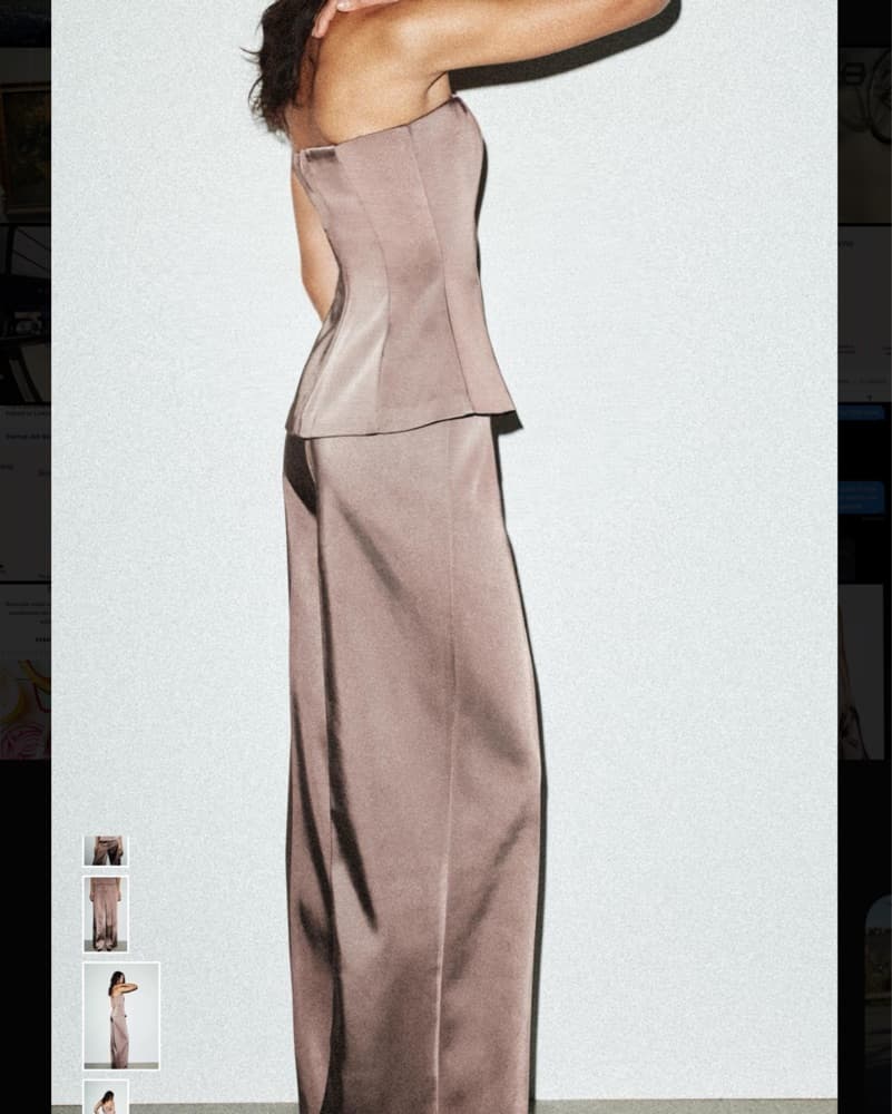 NEW Zara Satin Set - Image 3