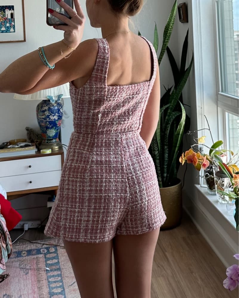 Tweed Romper - Image 4