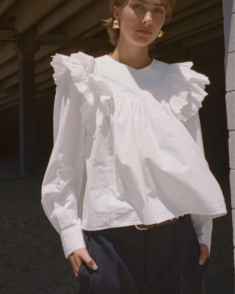Isabel Marant Etoile White Blouse - Image 1
