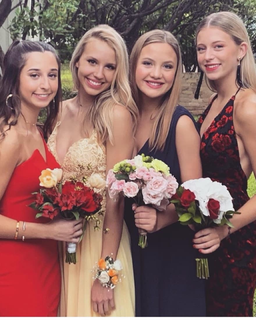 Yellow Cocktail Dress // Prom Dress  - Image 4