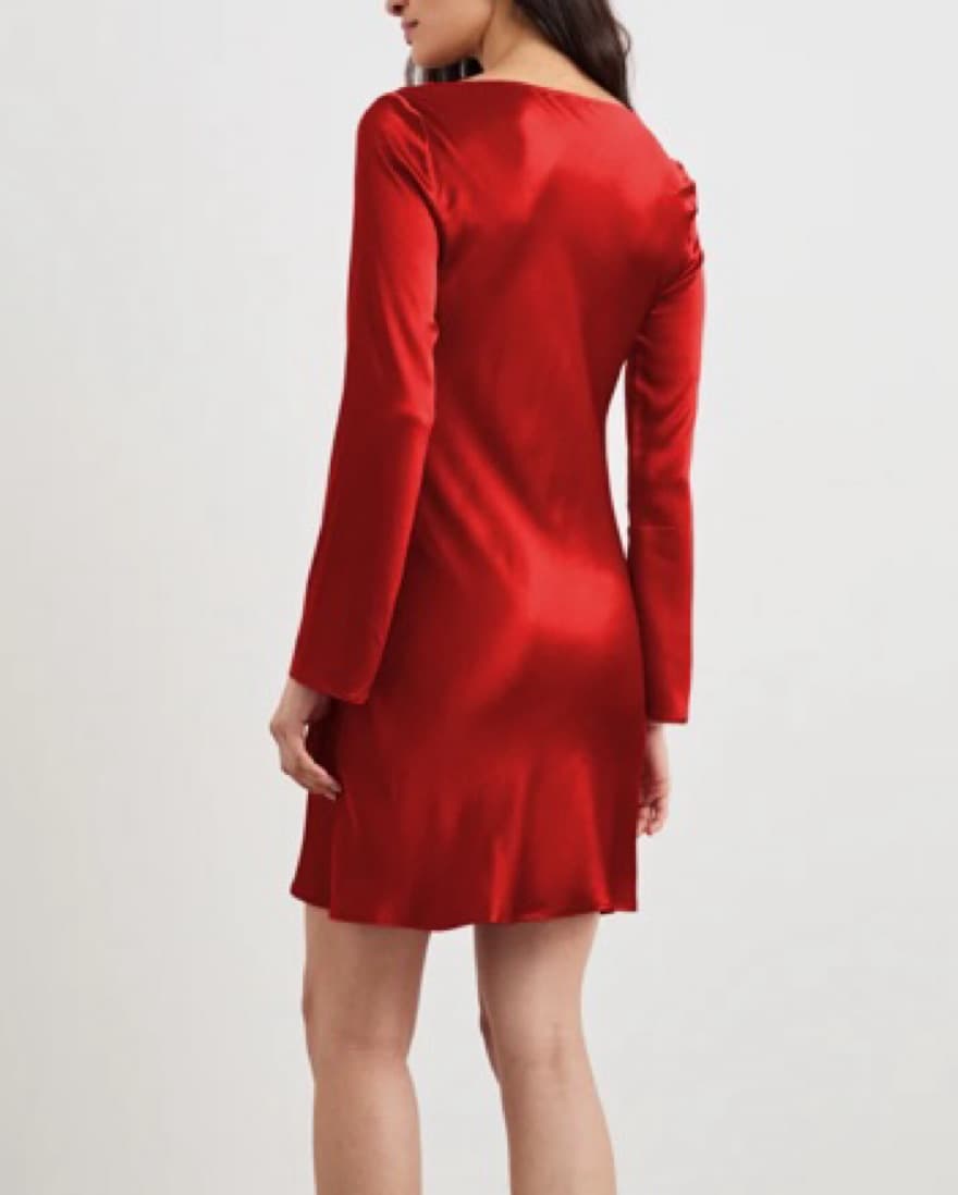 Rails Alessandra Dress Red  - Image 2