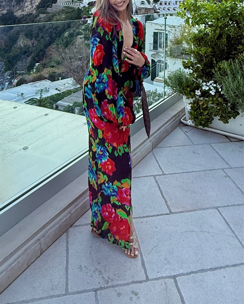Rat And Boa Ferreira Floral Maxi Dress - Image 2
