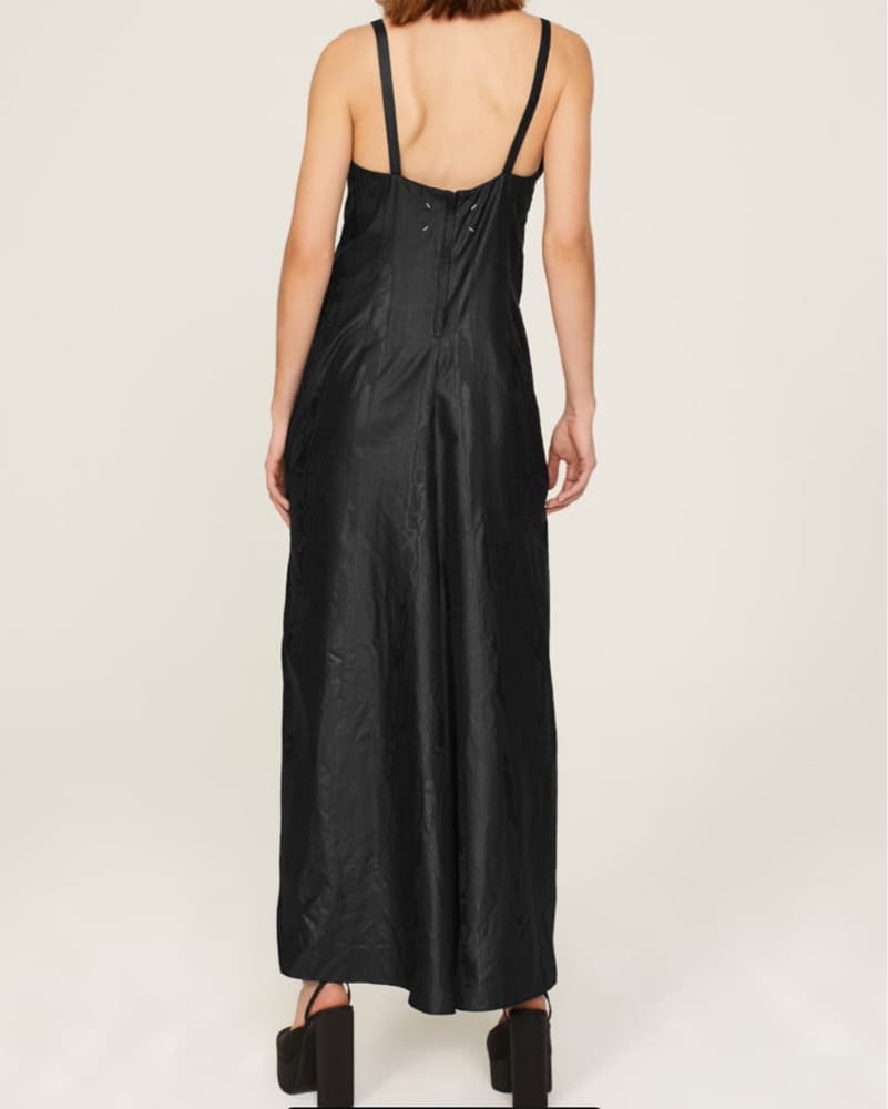 Maison Margiela Black Slip Dress - Image 3