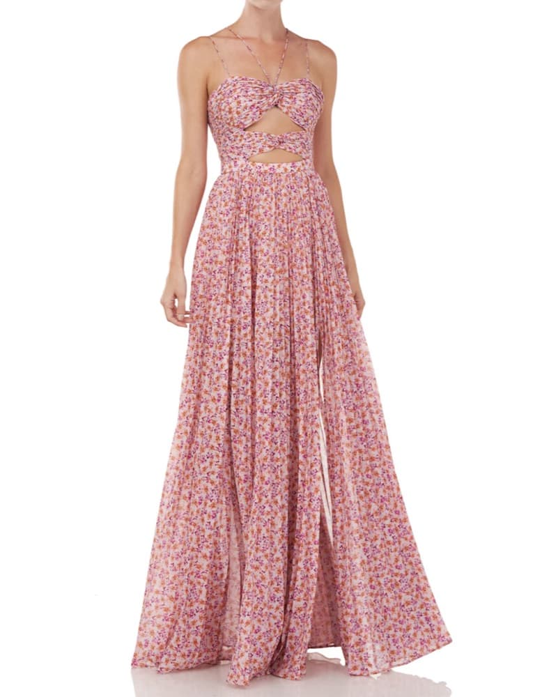 AMUR Lana Maxi Dress Dusty Orchid Sz 4 - Image 1