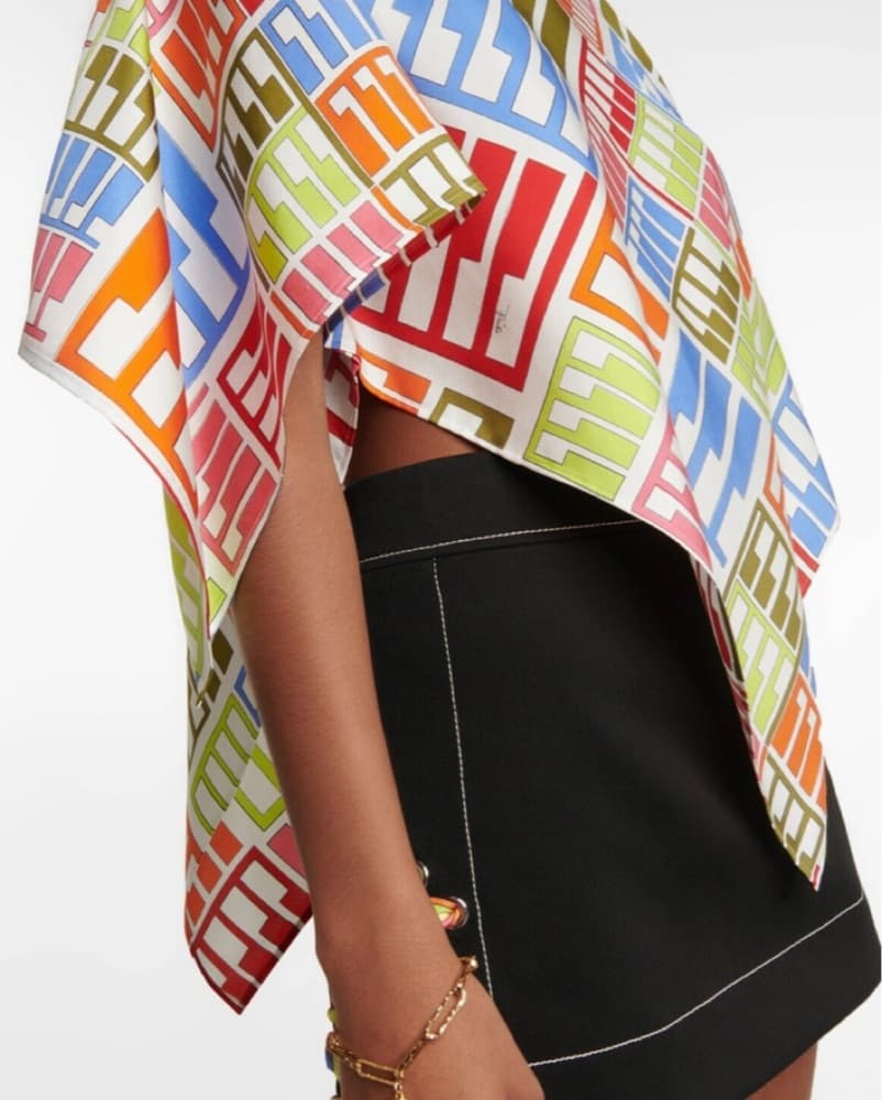 Pucci Printed Silk Top - Image 6