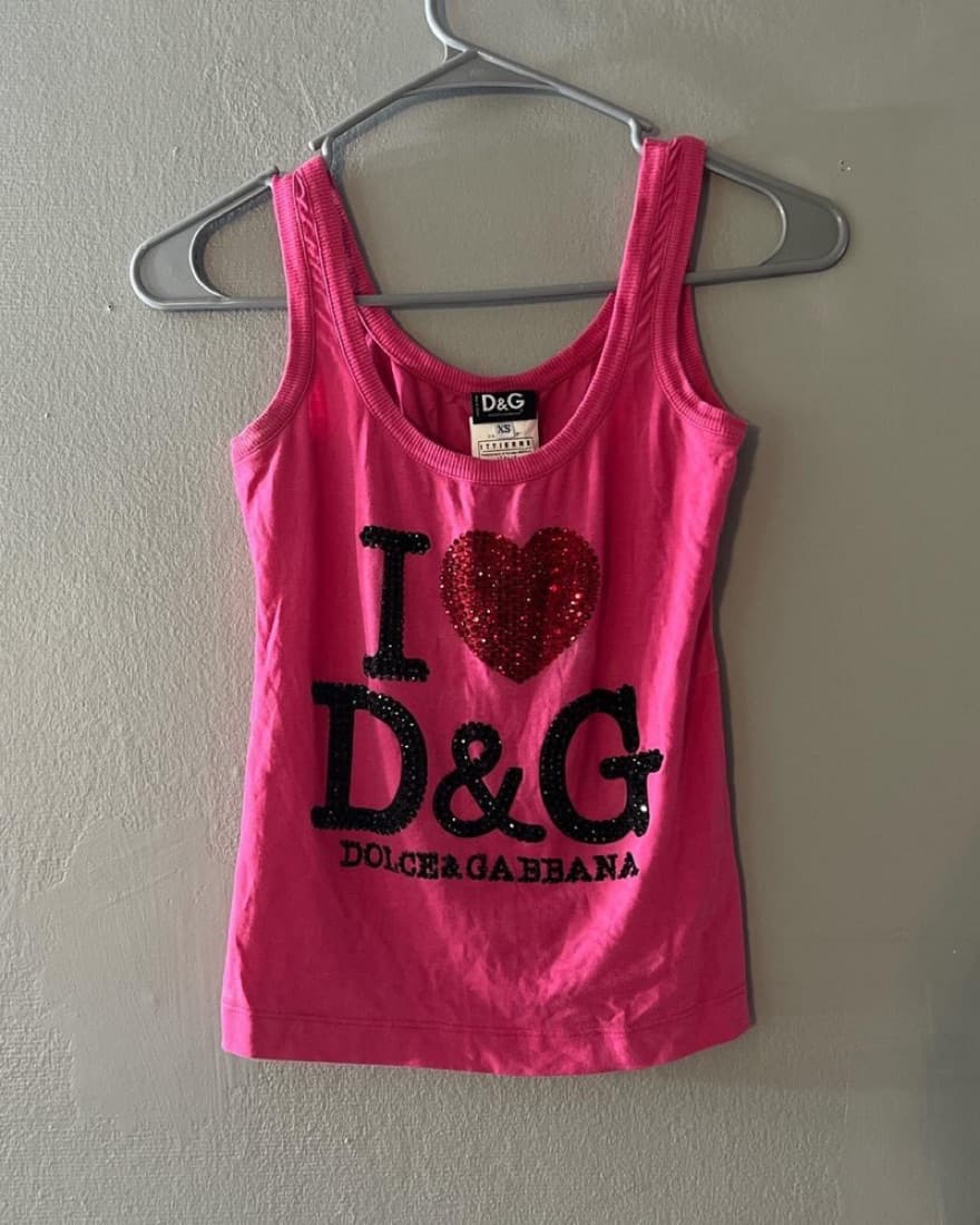 Dolce And Gabanna Hot Pink Top - Image 1