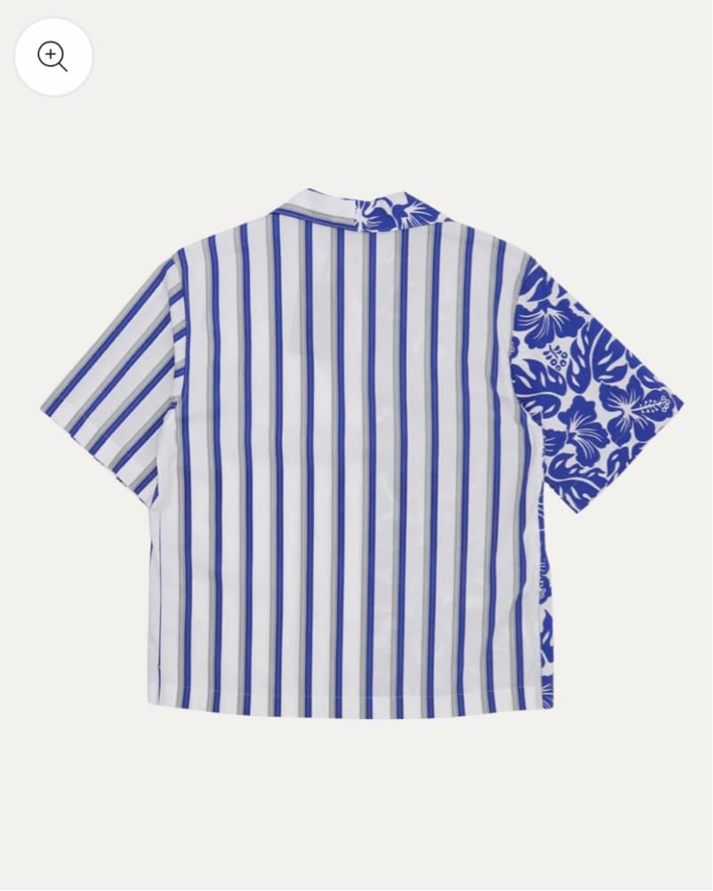 PRADA Floral Striped Cotton Matching Set - Image 5