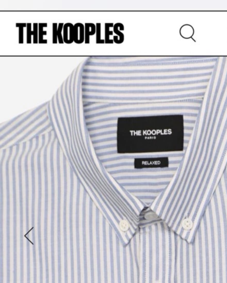 The Kooples Striped Buttonup  - Image 2