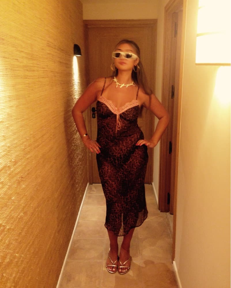 Bella Venice Leopard Dress - Image 2
