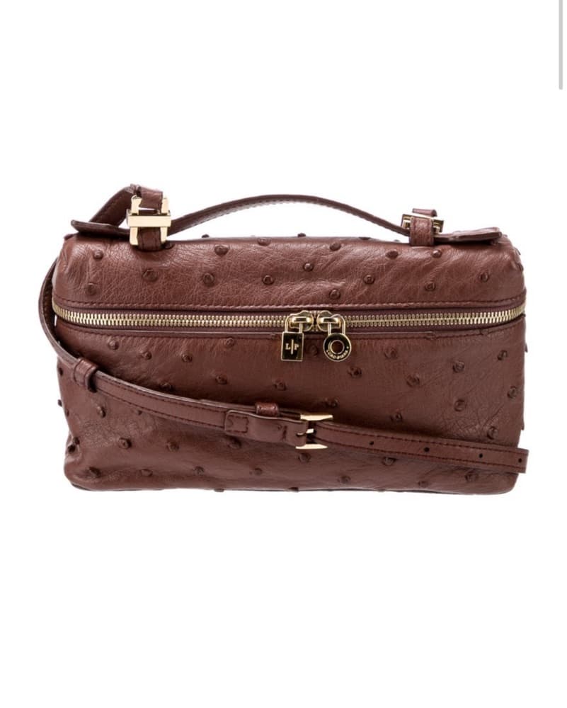 Loro Piana Ostrich L19 Purse - Image 1