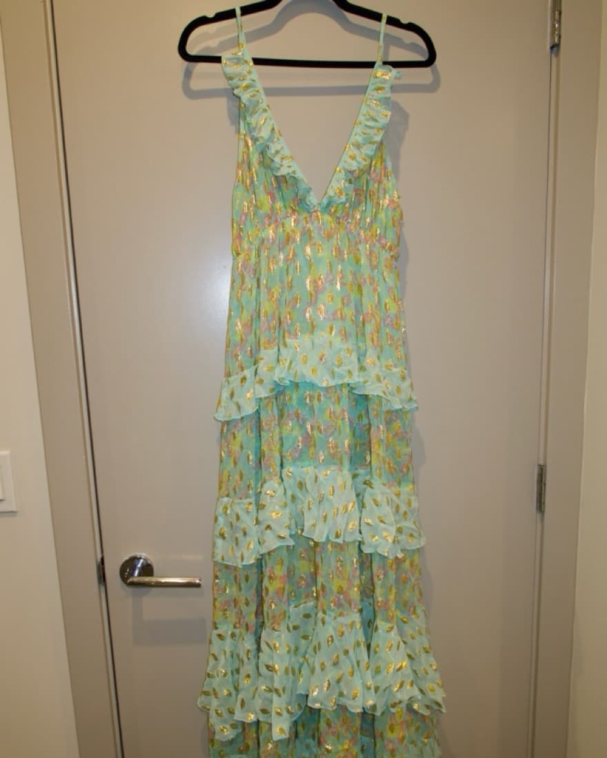Miss June Tiered Maxi Dress - Image 1
