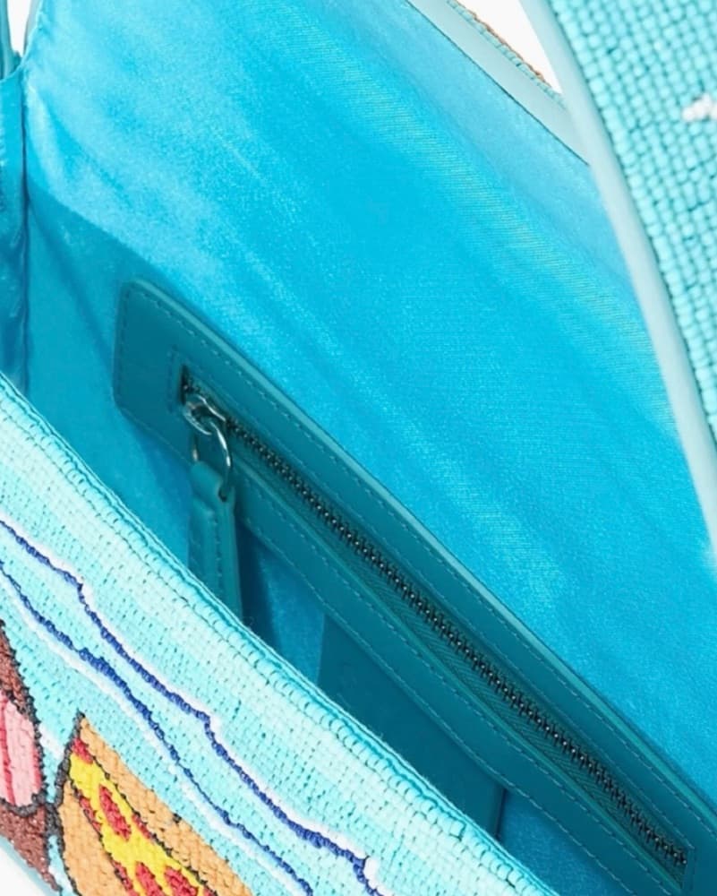 STAUD Tommy Beaded Beach Bums Bag - Image 4