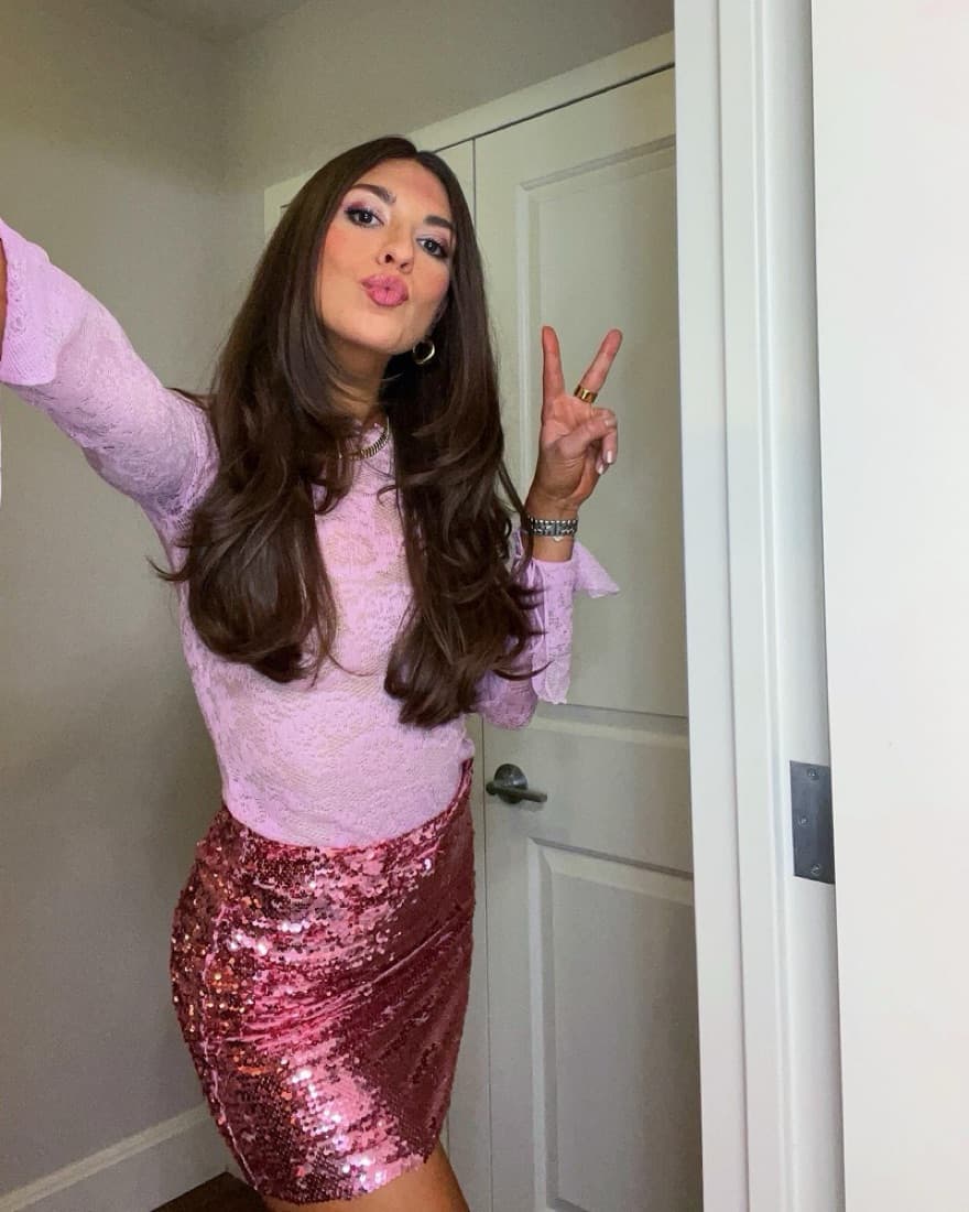 Pink Lace Top  - Image 3