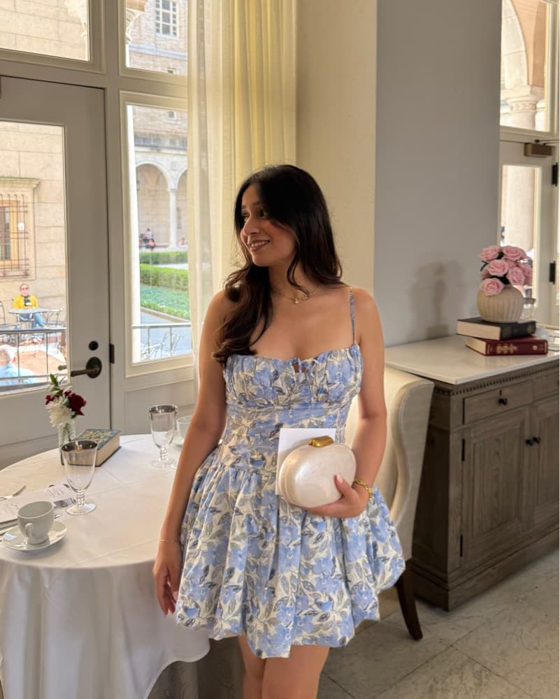 Floral Spring Mini Dress  - Image 2