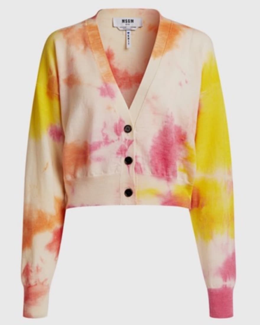 MSGM Tie-dye Cardigan - Image 2
