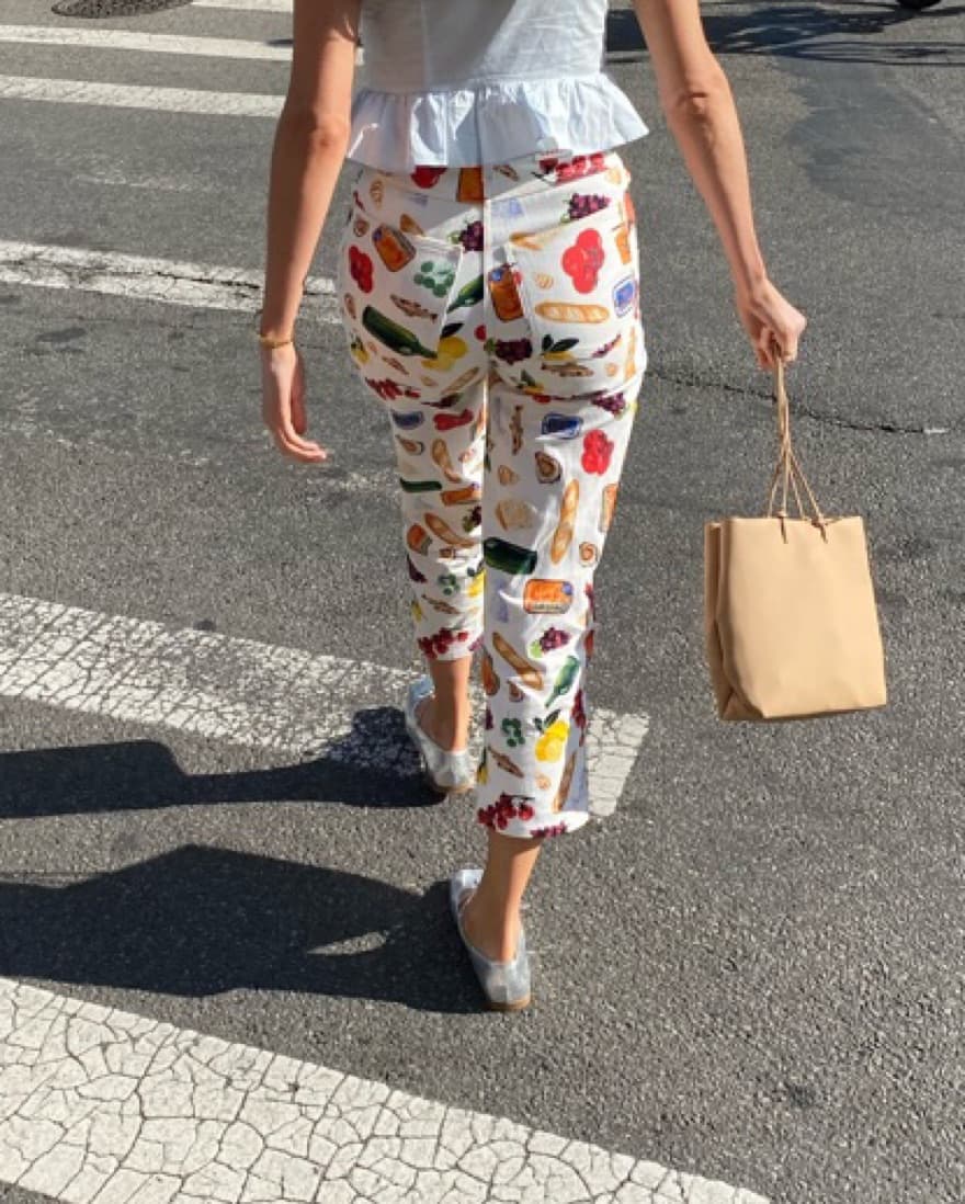 Lisa Says Gah Summer Print Pants/Jeans - Image 3