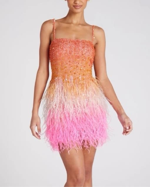 Nadine Merabi Cassie Sunset Dress - Image 4