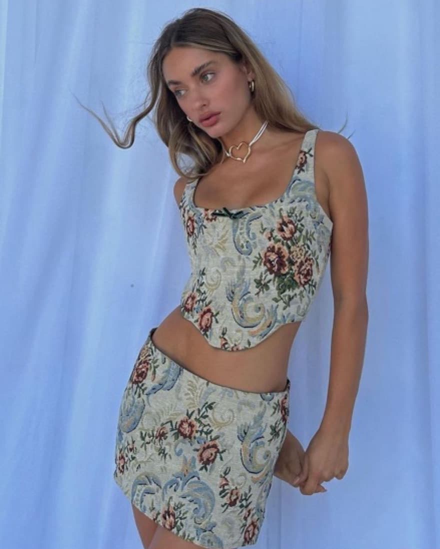 With Jean Miles Skirt  - Image 5