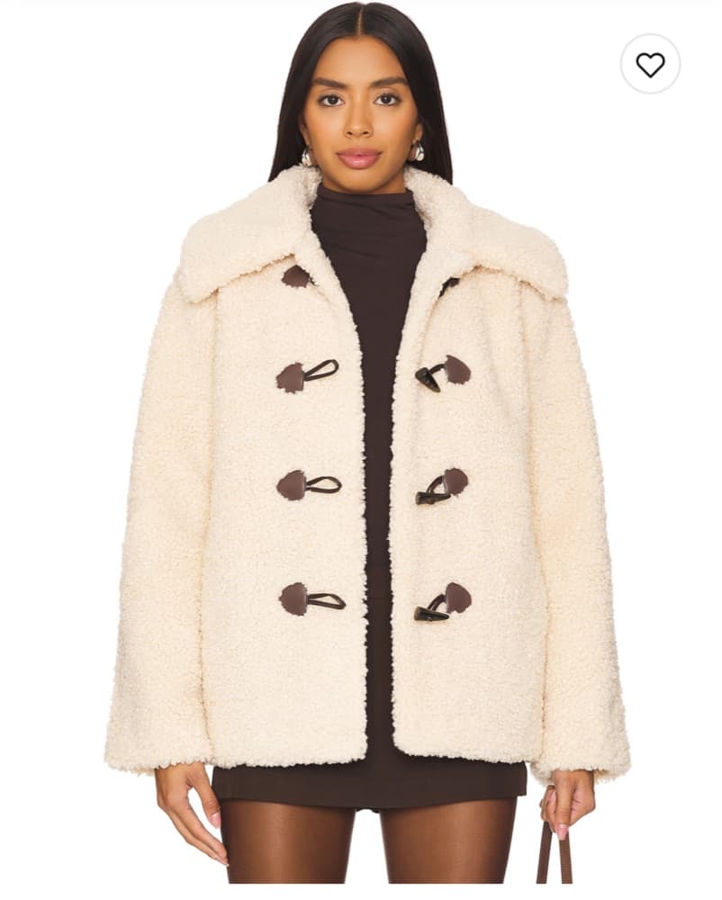 Tularosa Mia Coat In Cream - Image 1