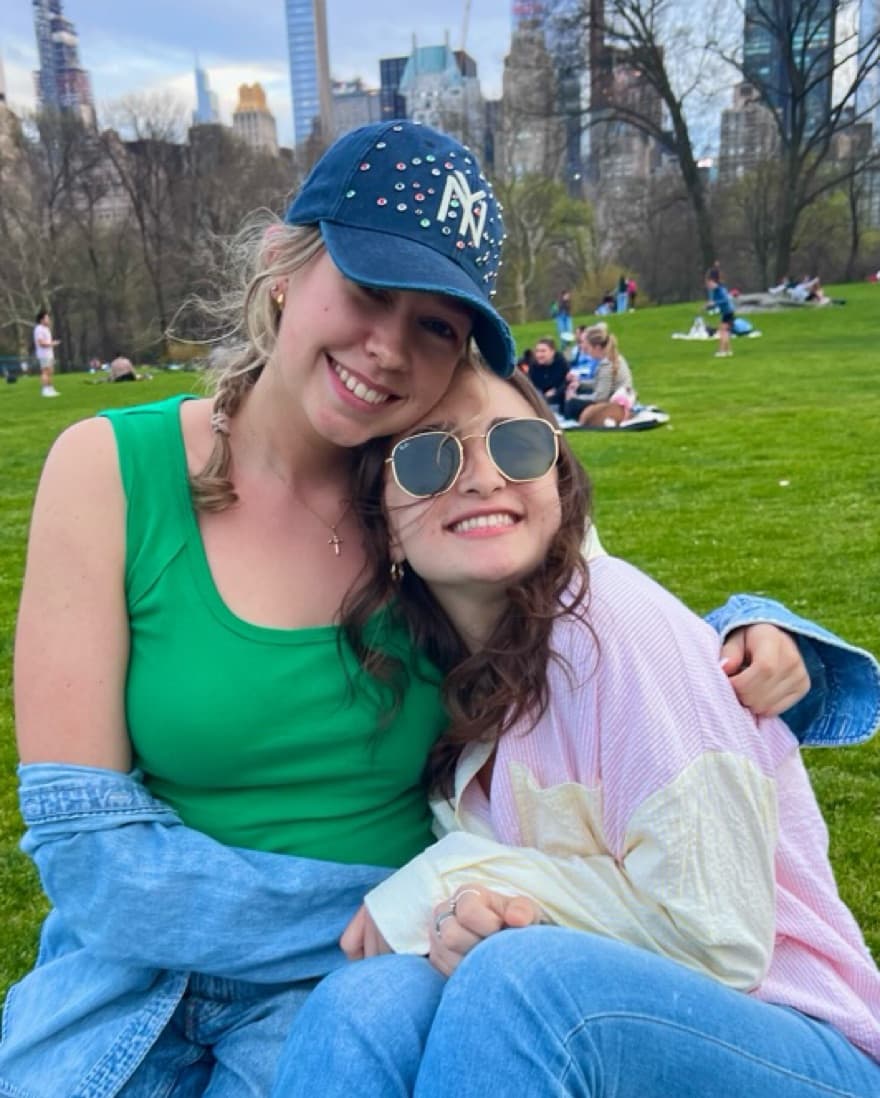 FREE PEOPLE— NY Yankees Gem Ball Cap Hat - Image 3