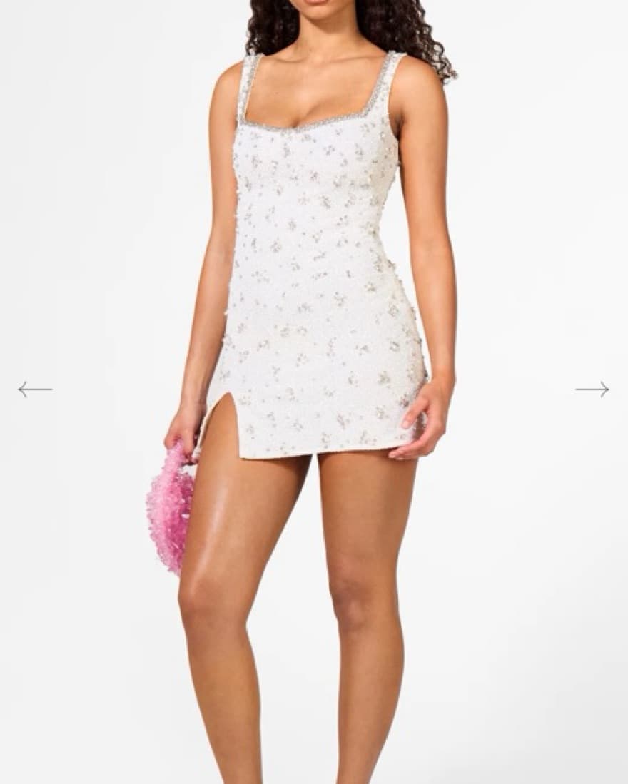 Clio Peppiatt Bridal Crystal Dress - Image 3