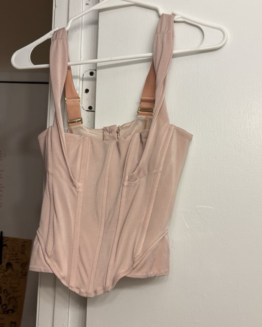 Free People Lilac Corset Top - Image 4