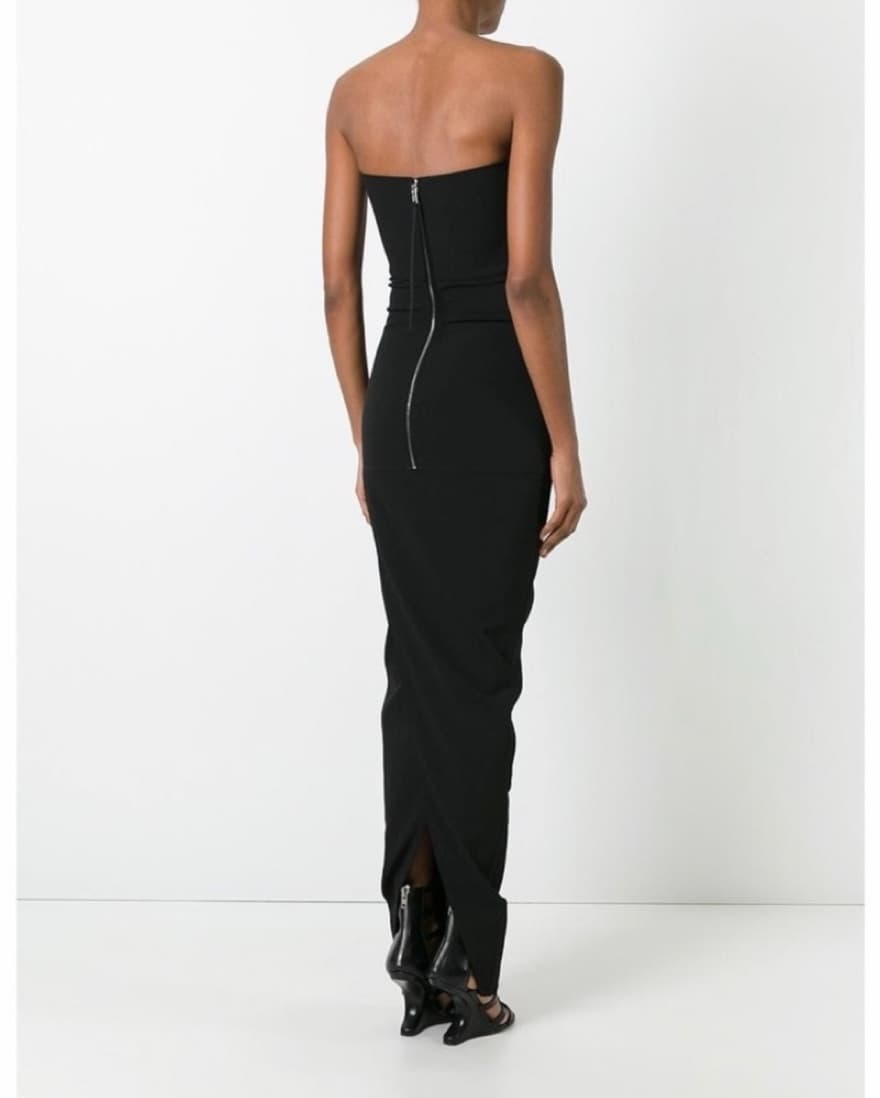 Rick Owens BLACK Long Dress - Image 3